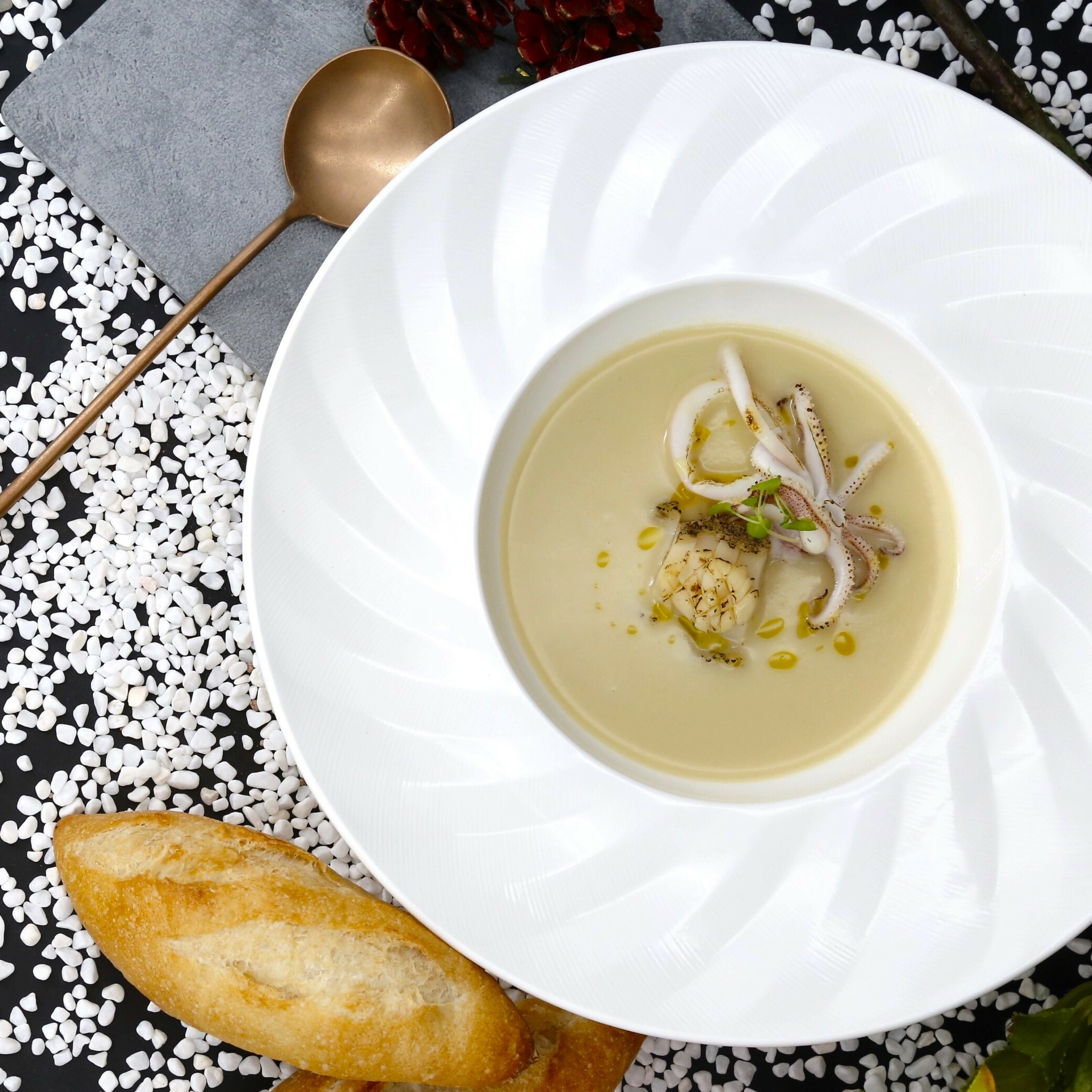 美食嚴選｜鮑魚青蒜洋芋濃湯