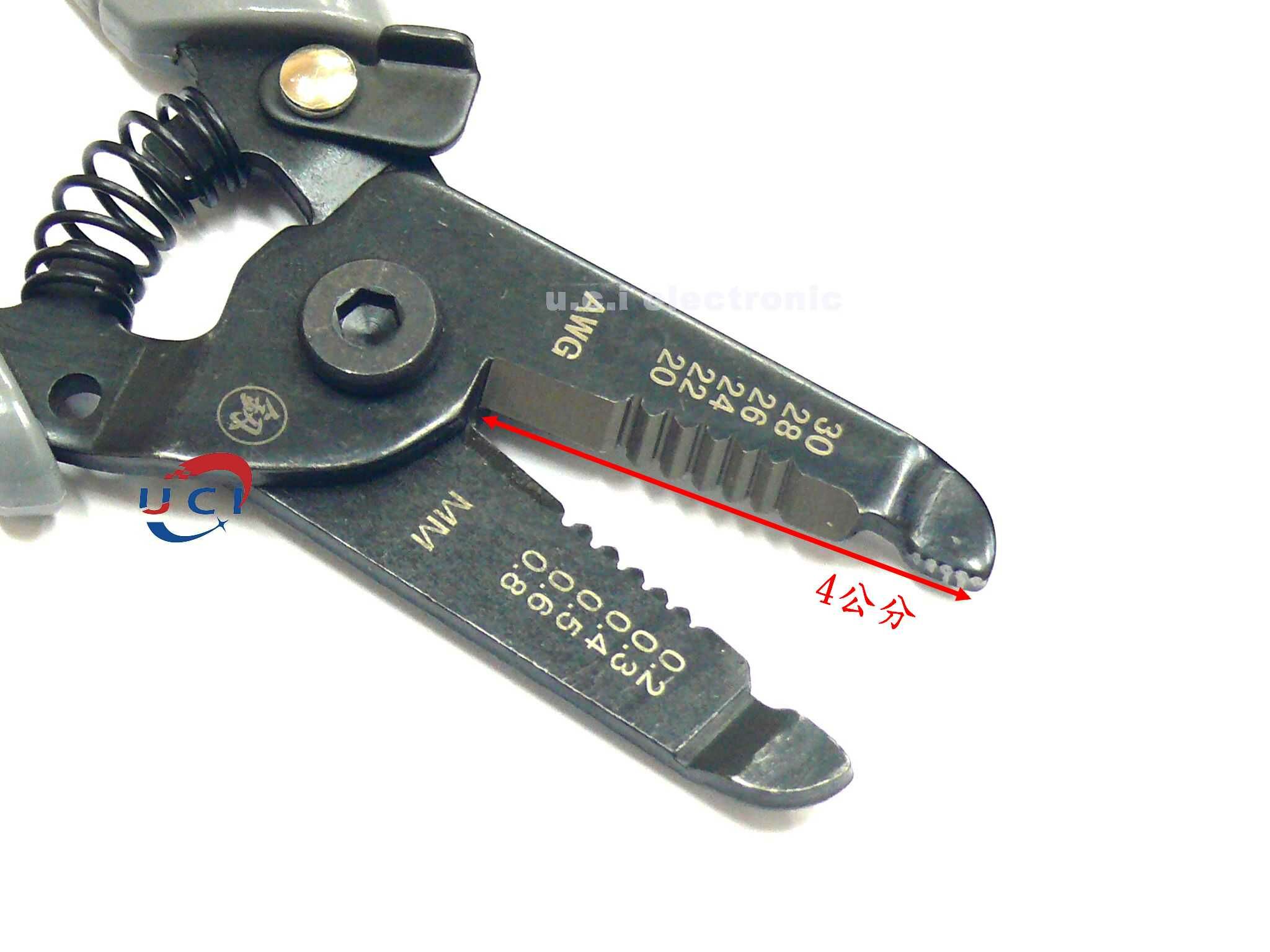 【UCI電子】 (D-33) 多功能剝線鉗 剝線鉗6寸 剪切 剝線 電線剪 剪線 夾線 電子線剝線鉗