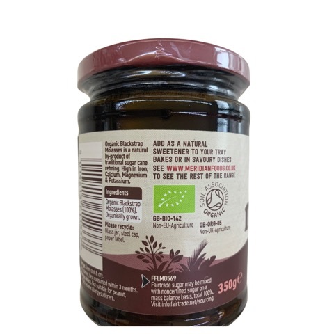 Meridian organic blackstrap molasses (best before 30 Oct 2026)
