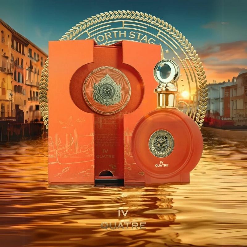 Paris Corner North Stag Expression 4 Quatre 中性濃香水 100ml (barcode: 6290025488363)