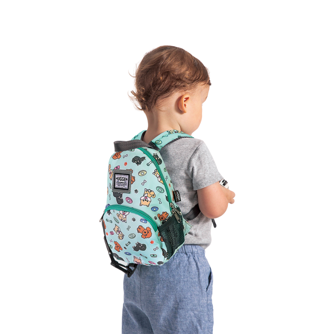 Toddler Backpack With Safety Leash , Puppy