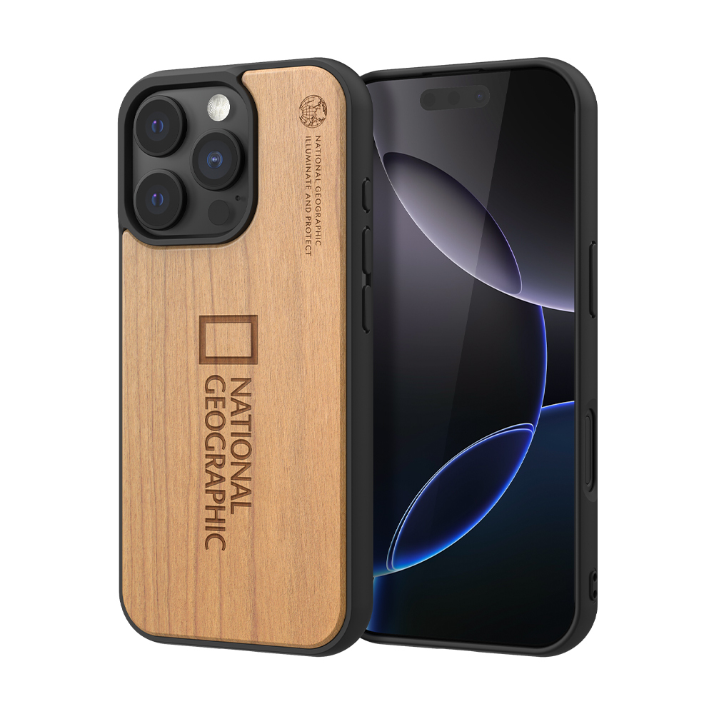 國家地理 | Nature Wood 磁吸木質保護殼【National Geographic 台灣總代理】