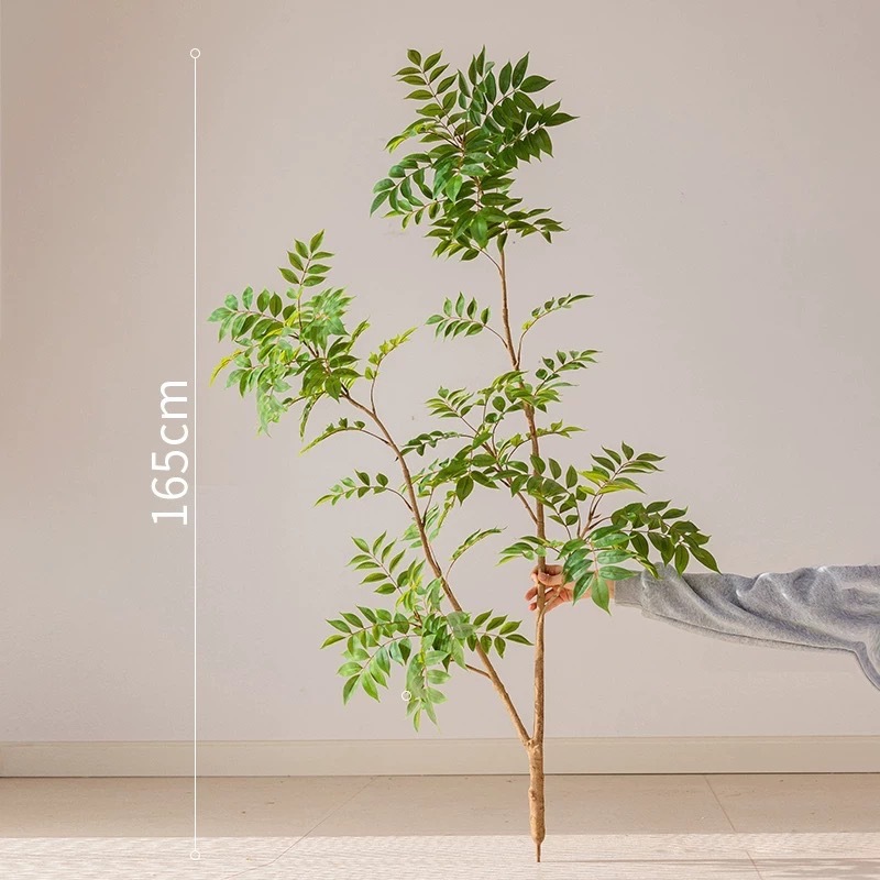 仿真藍花楹盆栽