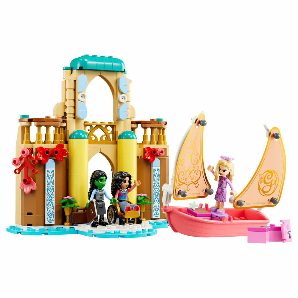 LEGO 75681 樂高積木 75681 Wicked: Part One 魔法壞女巫 - 葛琳達、艾爾法巴與娜瑟蘿在西茲大學