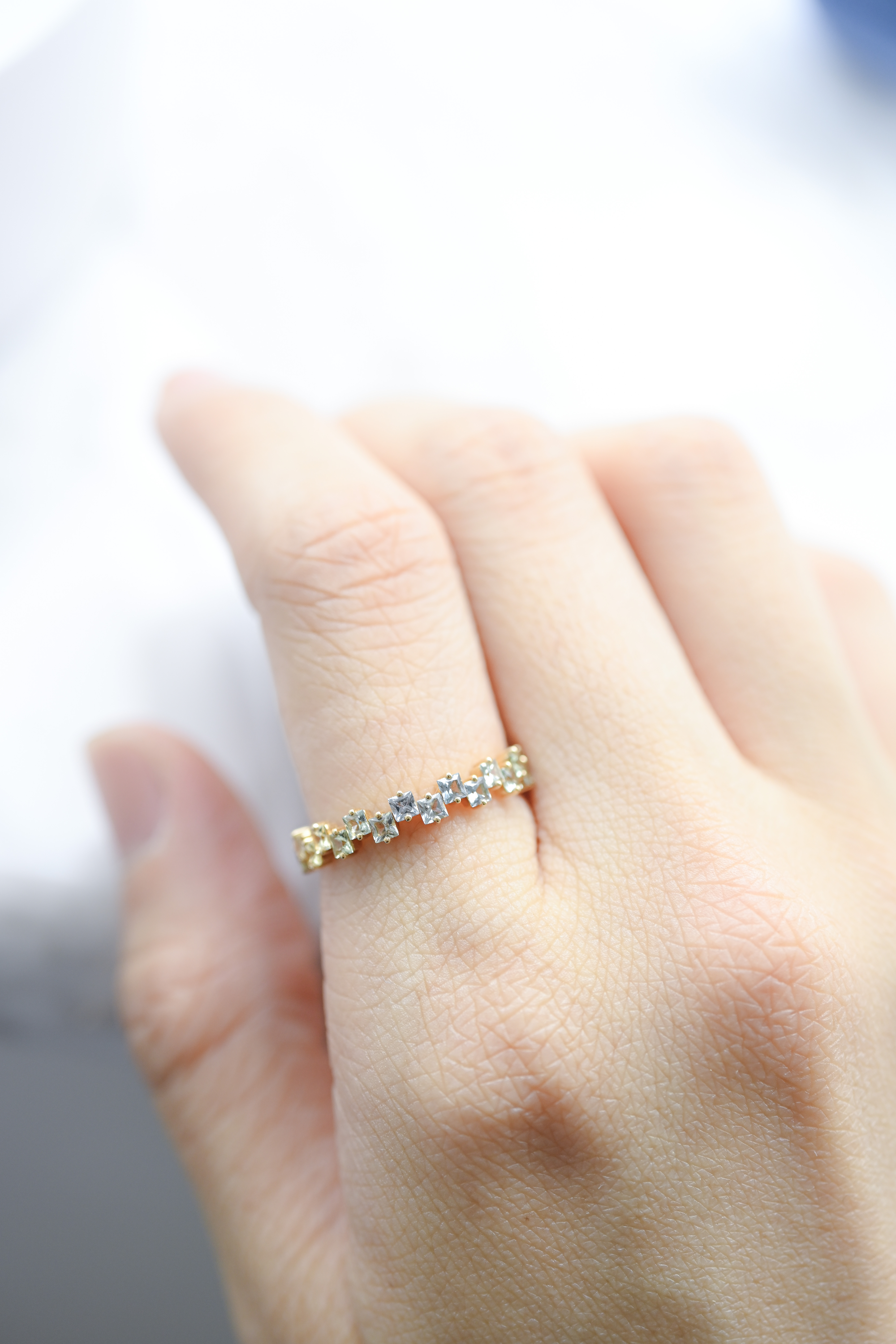 18K Arcobaleno Full Eternity Ring