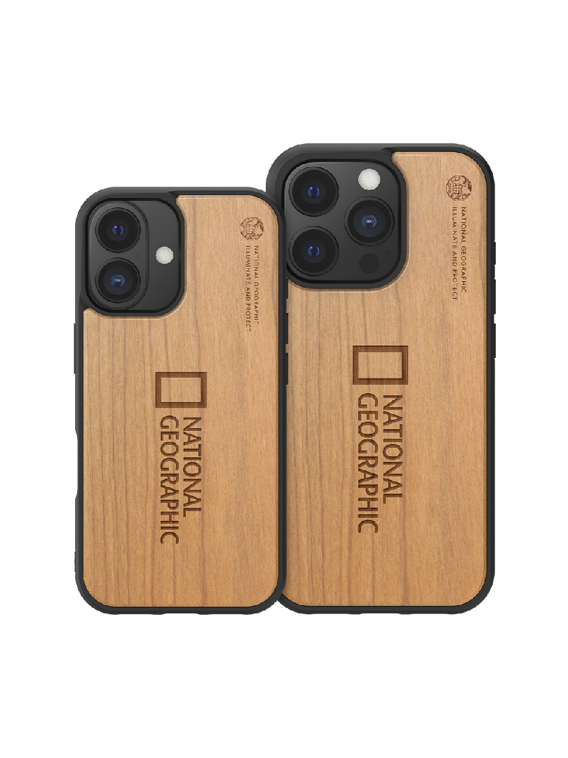 國家地理 | Nature Wood 磁吸木質保護殼【National Geographic 台灣總代理】