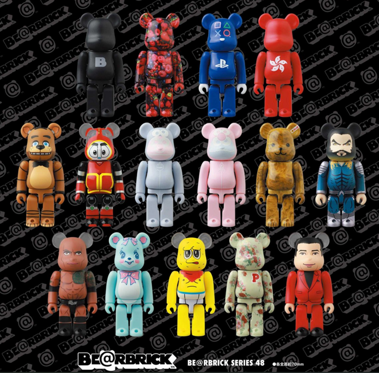 Be@rbrick 庫柏力克熊 Series 48代 盒玩 盲盒(全15款)