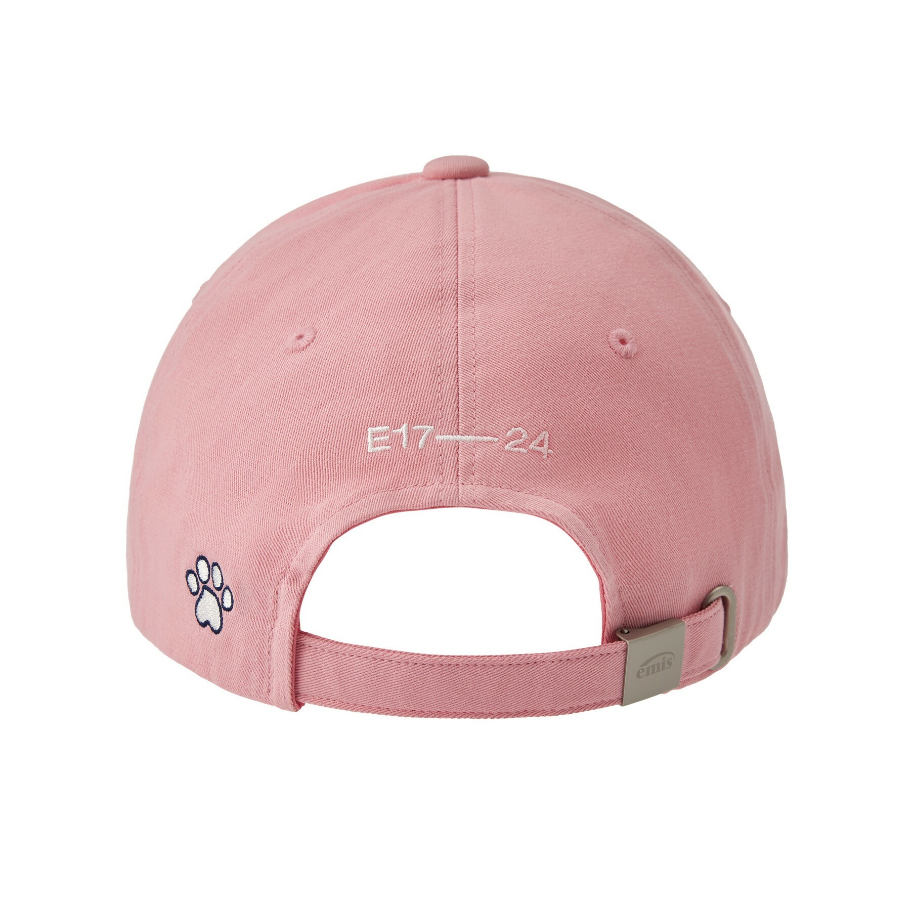 EMIS] FOOT PRINT WAPPEN BALL CAP - PINK (帽子)