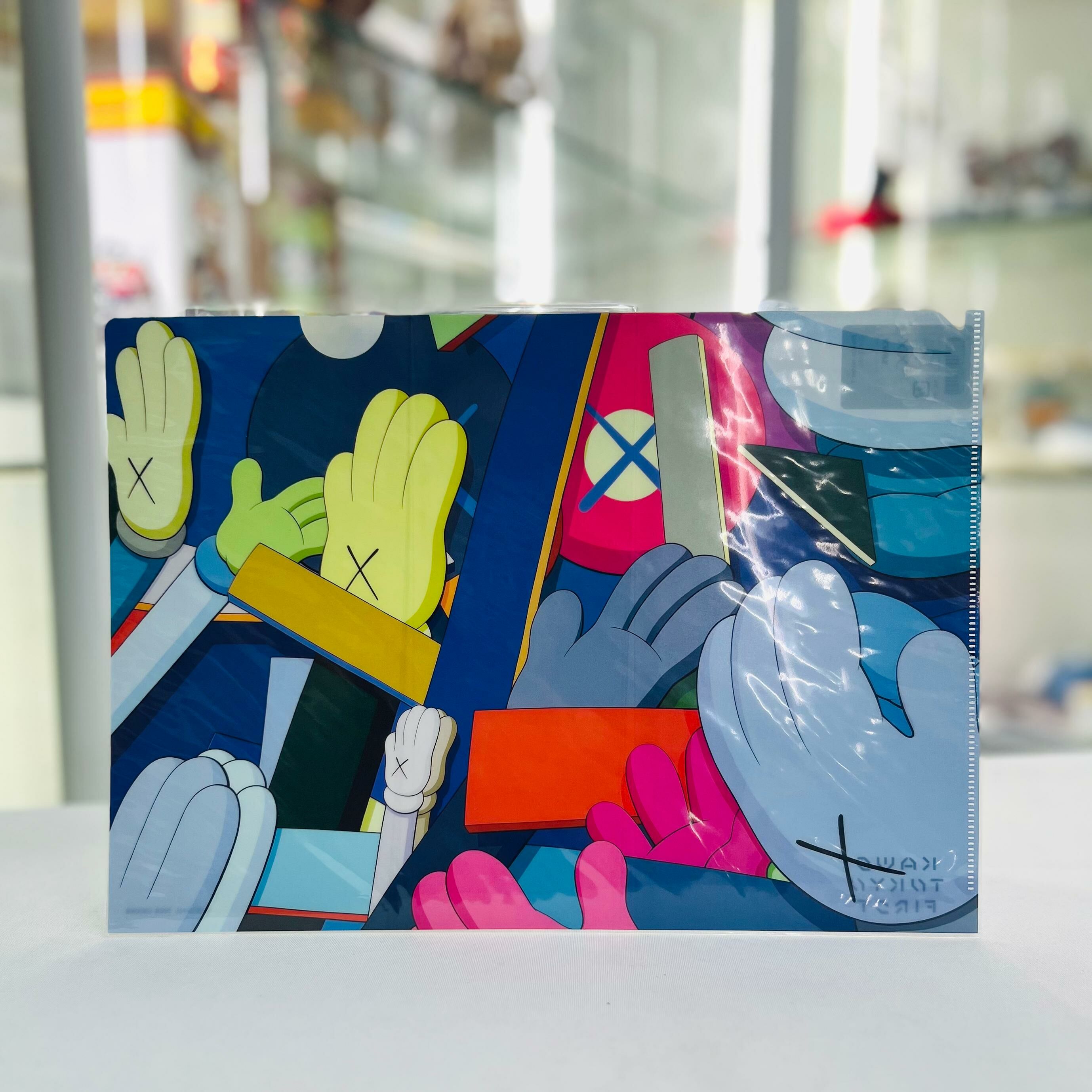 Kaws Tokyo First Plastic A4 Folder