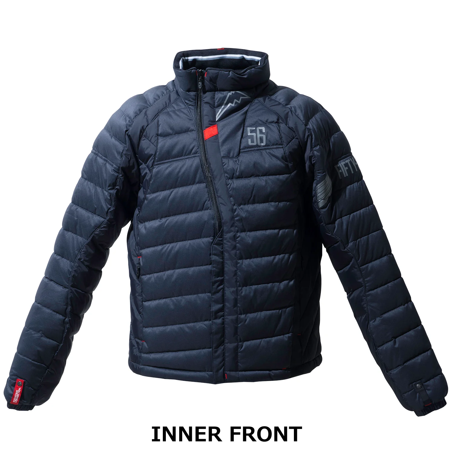 56DESIGN AXIS外套，初始耐水壓10,000mm布料與可拆式內裡，騎士日常多功能外套