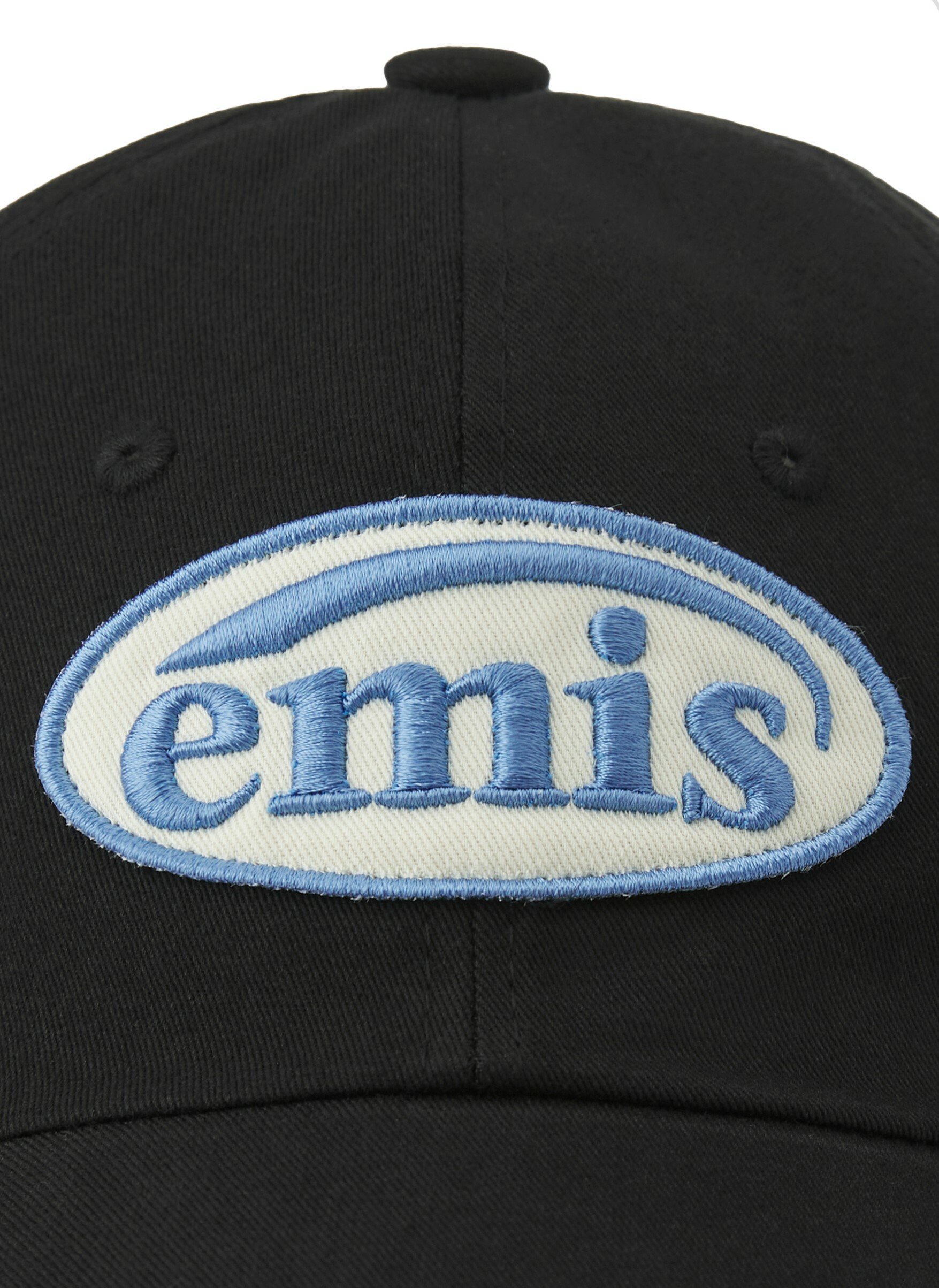 【EMIS】FOOT PRINT WAPPEN BALL CAP-BLACK FOOT PRINT WAPPEN BALL CAP-BLACK - EMIS