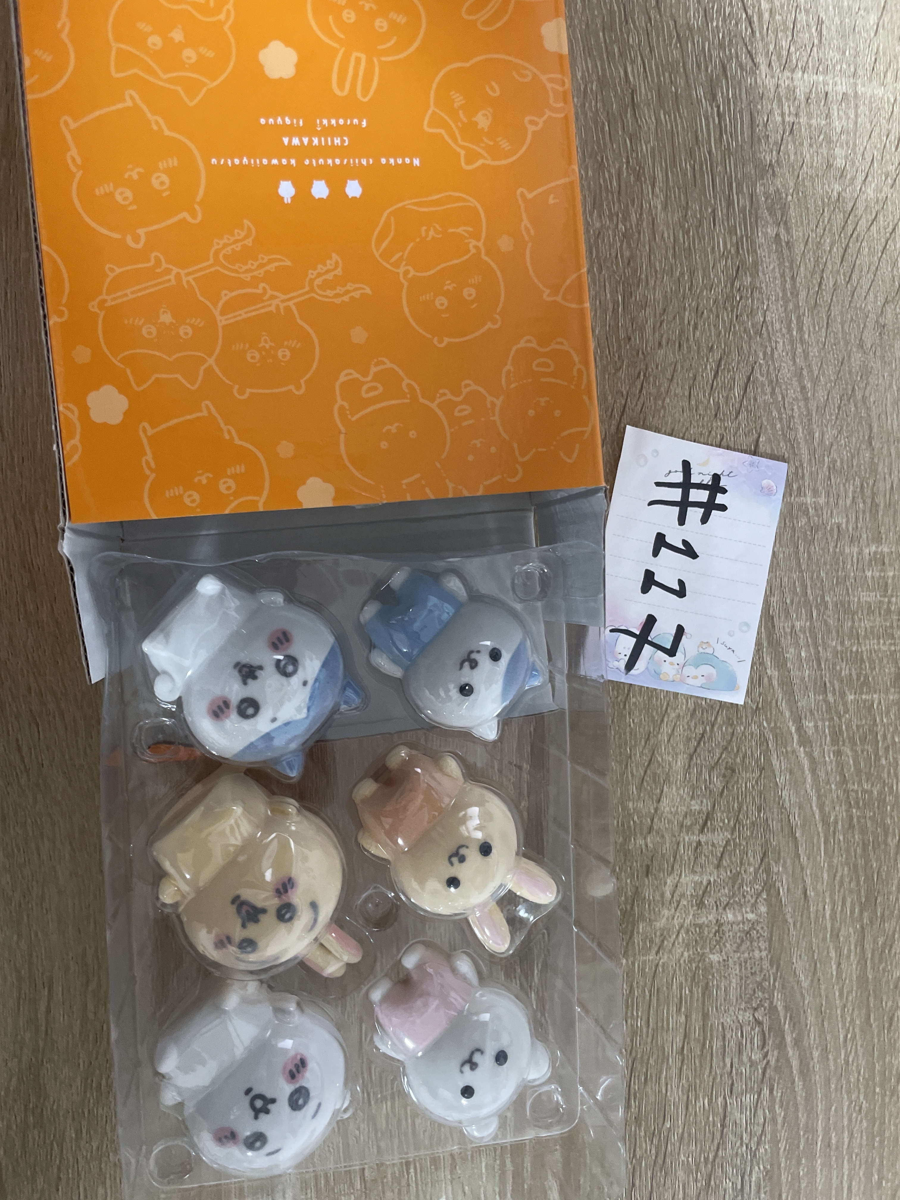 CHIIKAWA 初回生產限定特典 FIGURE SET#117