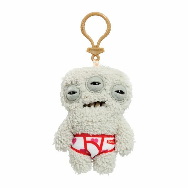 FG74195 Fuggler毛絨掛飾系列-底褲煩惱星怪(灰色)