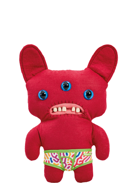 FG21963 FUGGLER螢光系列-三眼臭味怪(紅色)