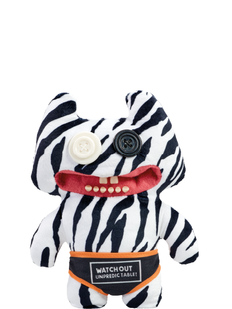 FG21895 FUGGLER螢光系列-臭臉怪(斑馬紋)