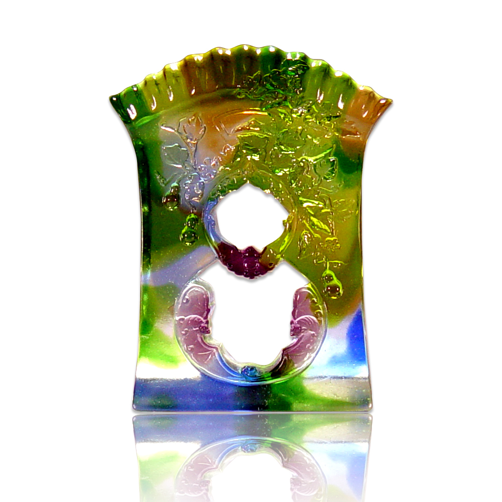 五福臨門琉璃擺飾｜納福聚運 居家賞贈兩相宜