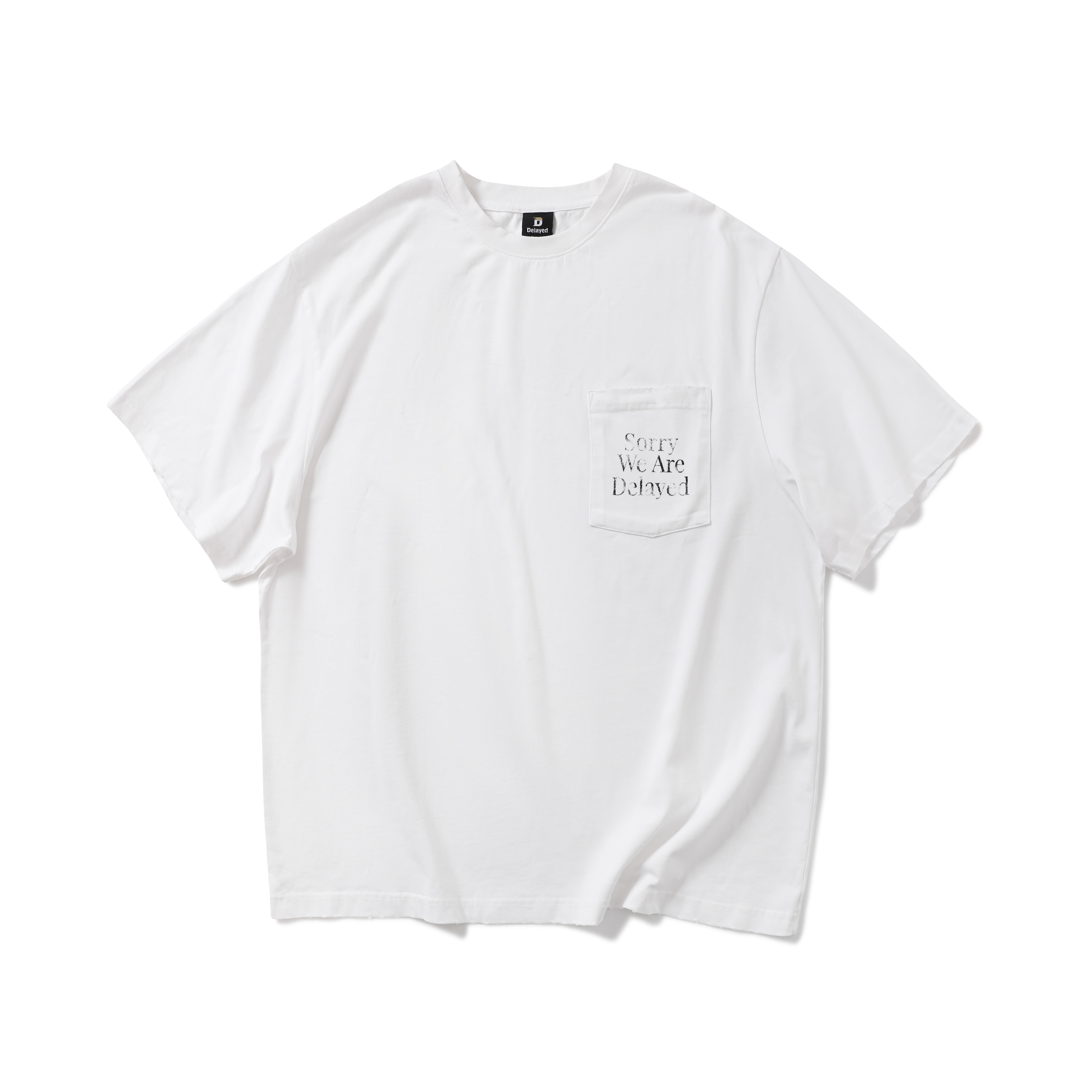 【車庫服飾】DELAYED SORRY WE ARE DELAYED TEE