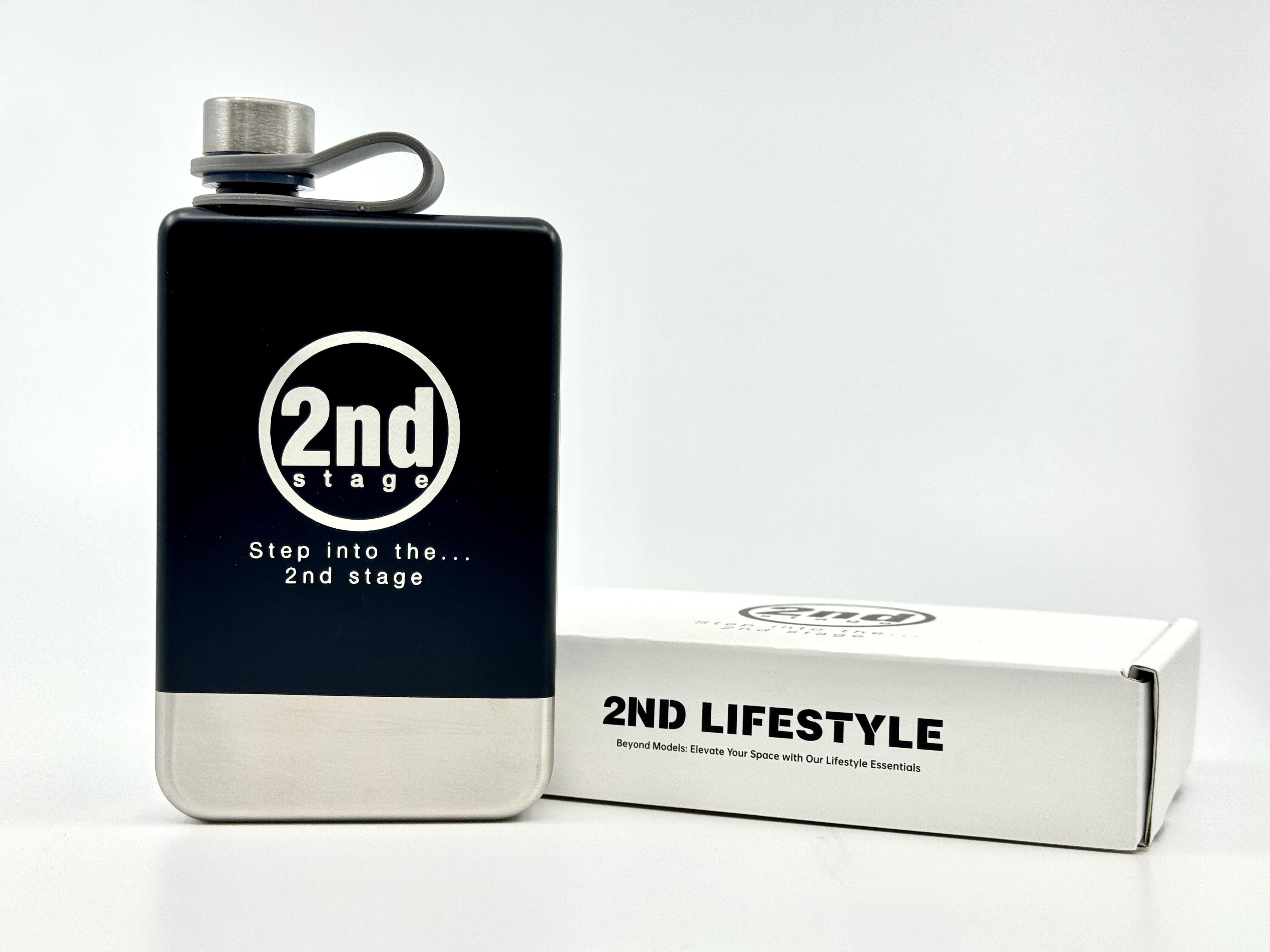 2nd Stage Whiskey bottle （black）