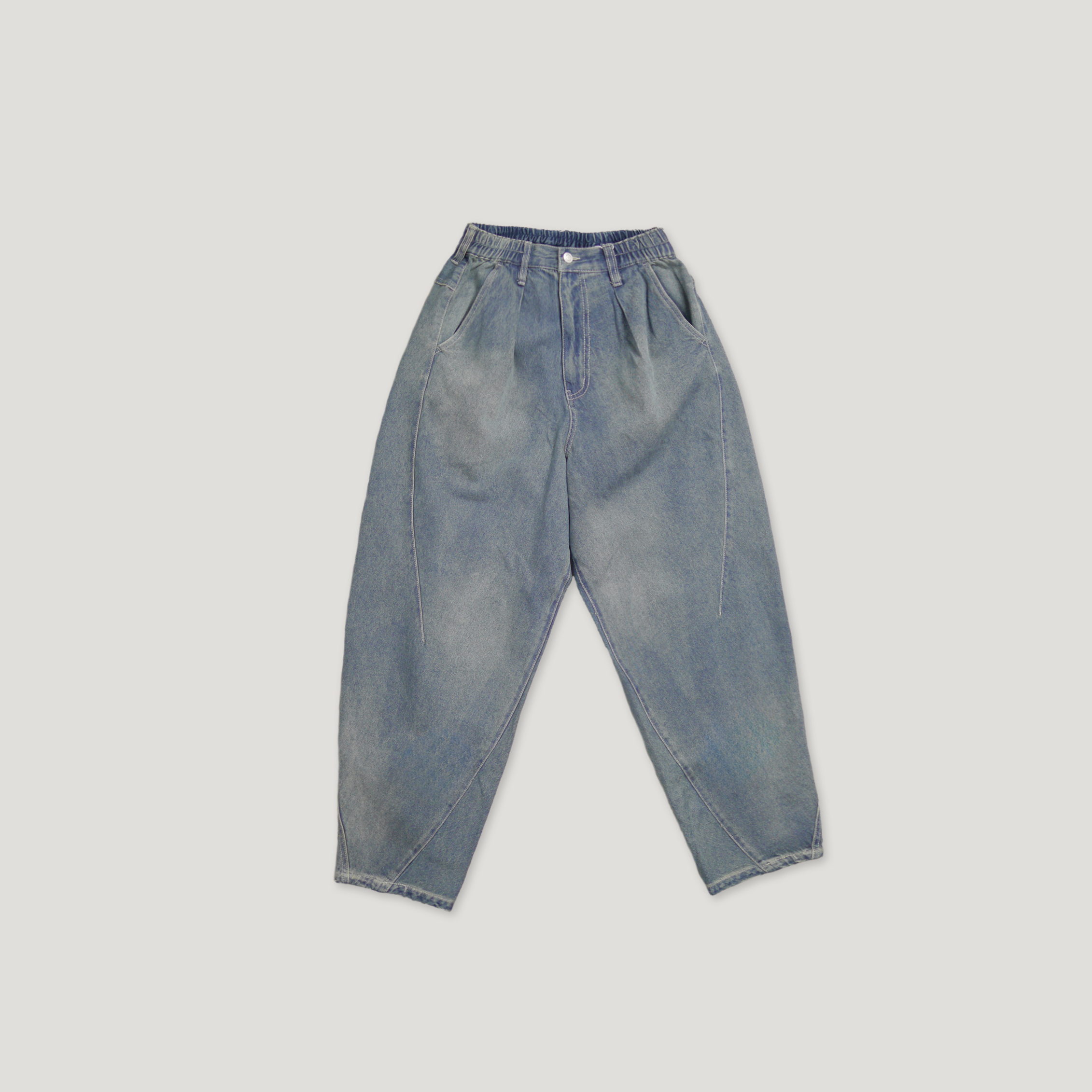 J.P.L. 高腰解構曲線丹寧褲 ╭ 5色 ╮