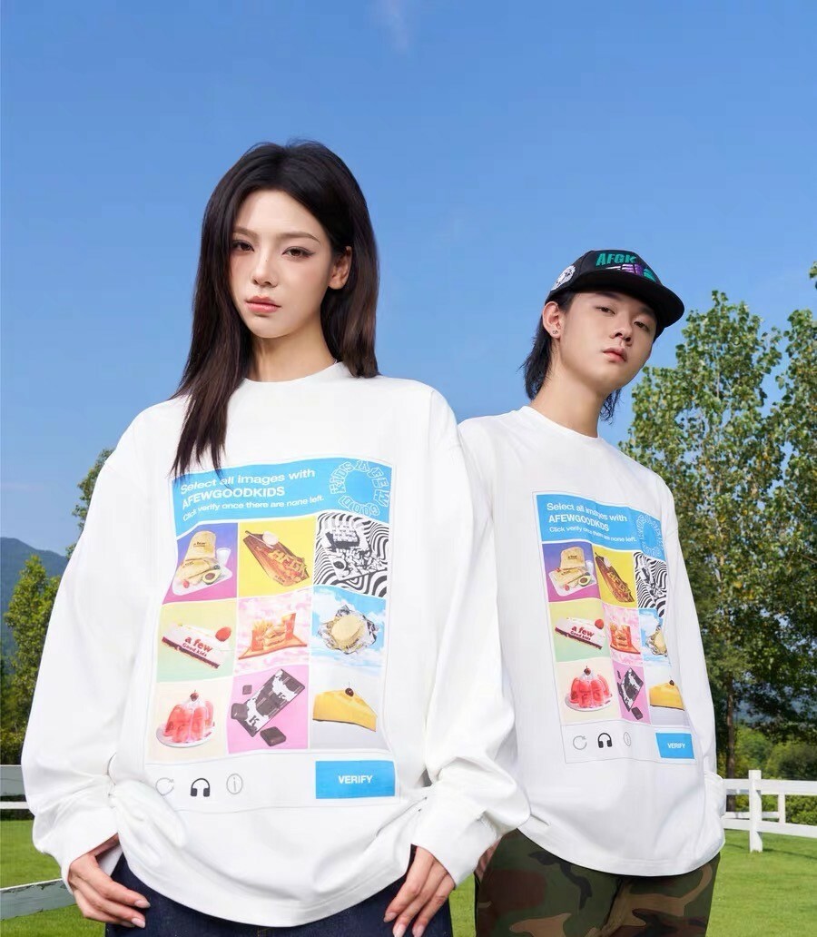 AFGK 素食與慢生活系列水洗 長袖T A FEW GOOD KIDS