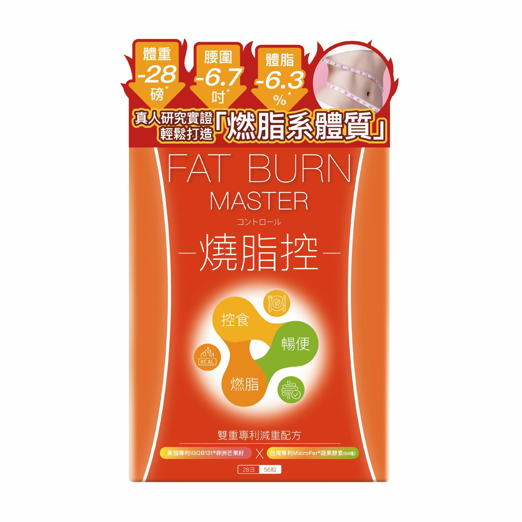 草姬 燒脂控 (56粒裝) [#SQ24092404]