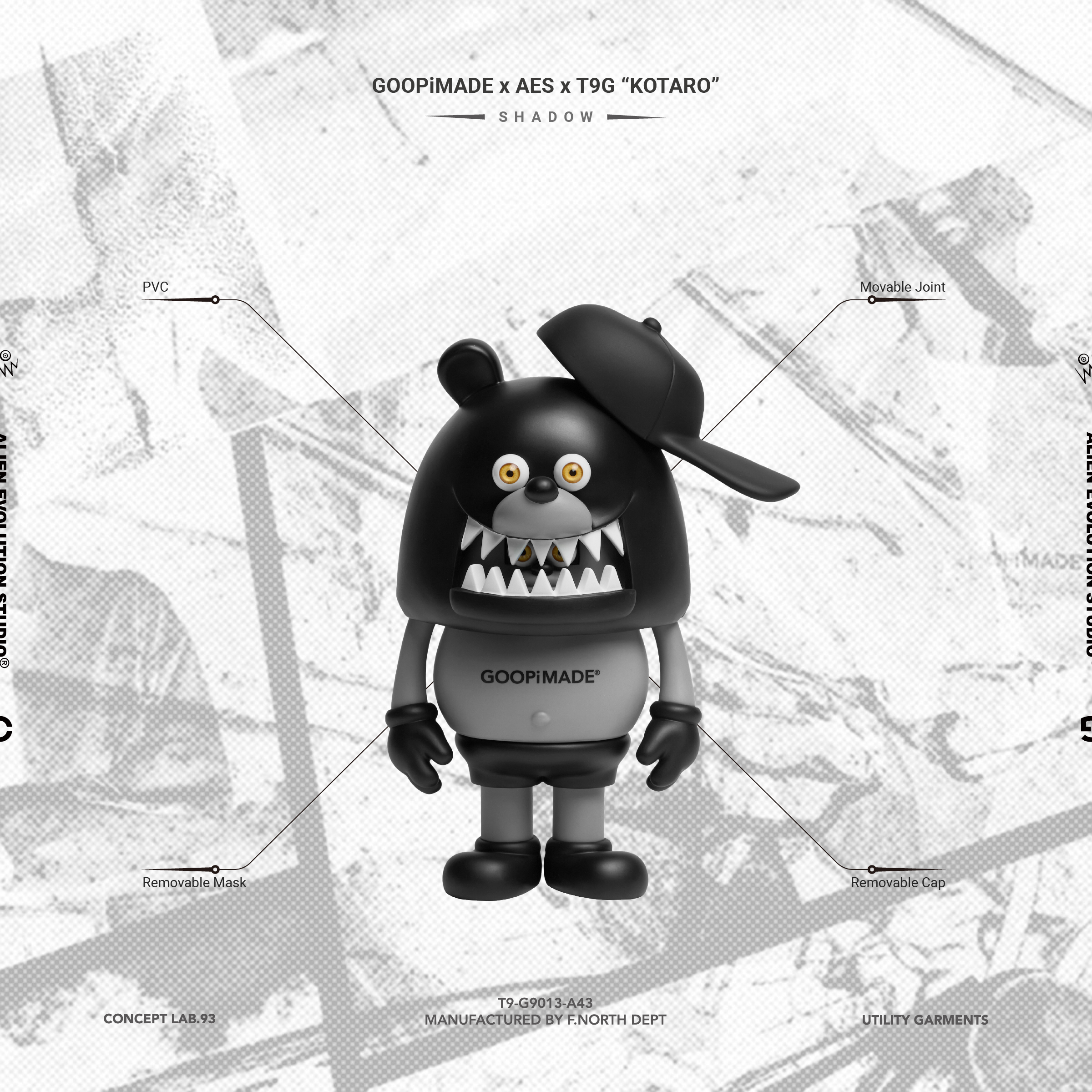 GOOPiMADE x AES x T9G 