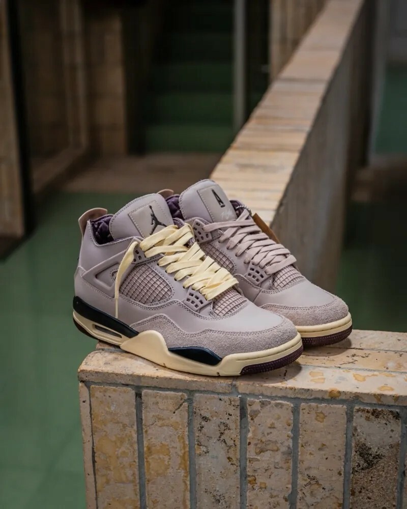A Ma Maniére x Nike Air Jordan 4 Wmns "While You Were Sleeping" 奶灰紫 FZ4810-200