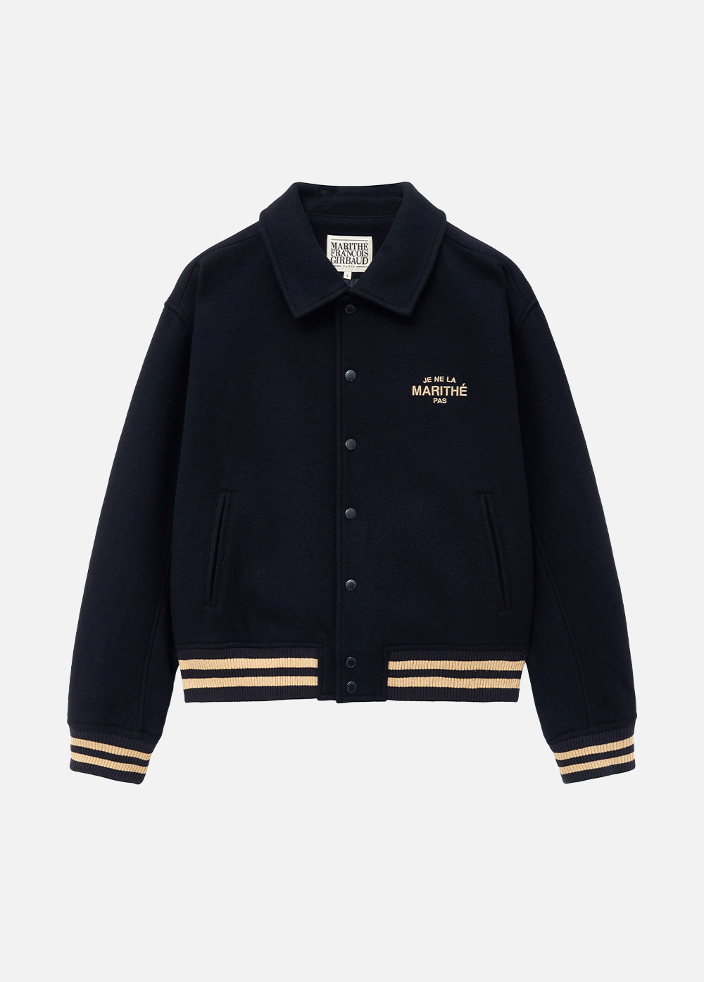 ジャケット Marithe + Francois Girbaud JE NE LA VARSITY JACKET burgundy original.jpg?1727175136