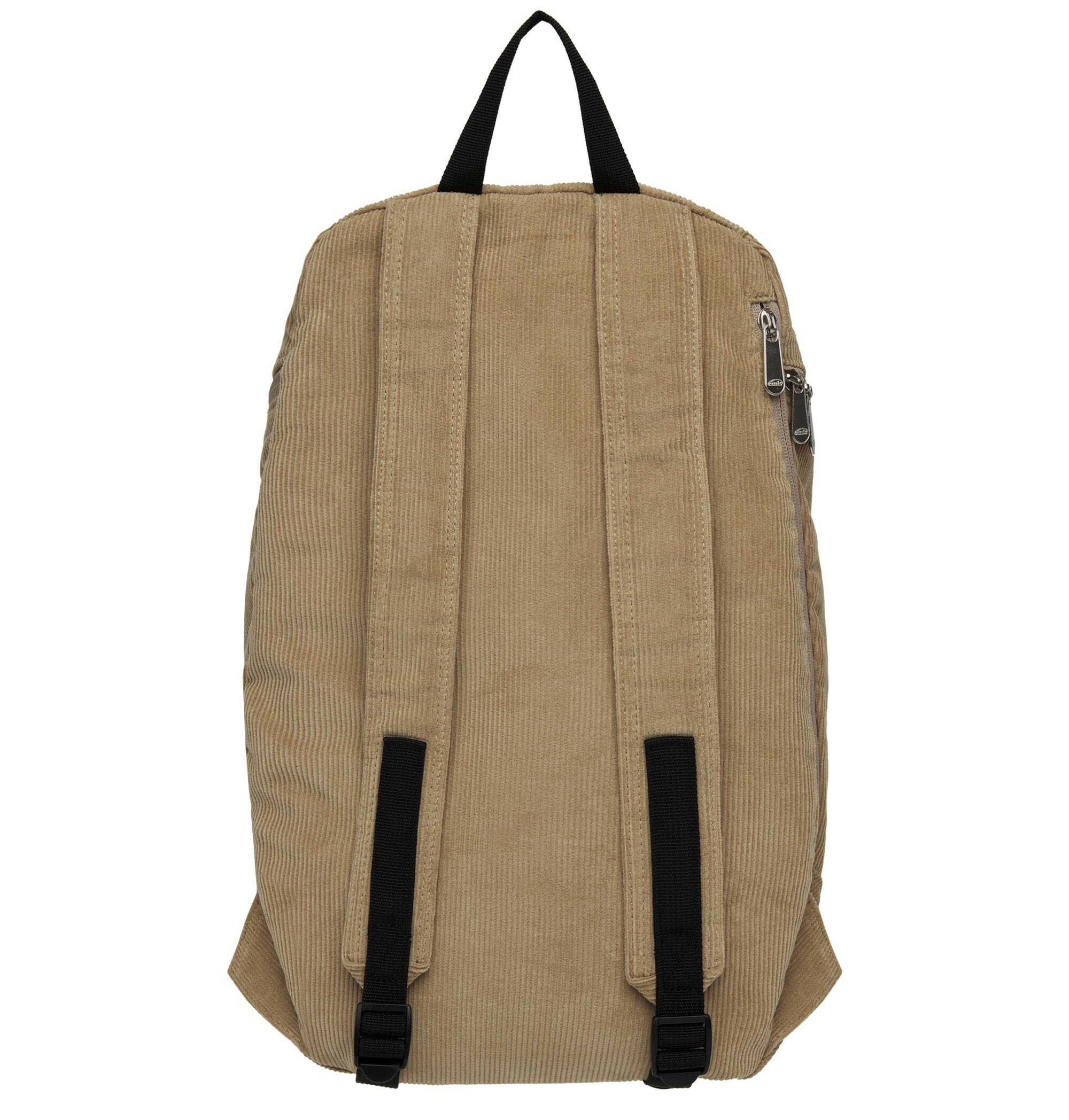【EMIS】CORDUROY ZIP AROUND BACKPACK-BEIGE original.jpg?1727175505