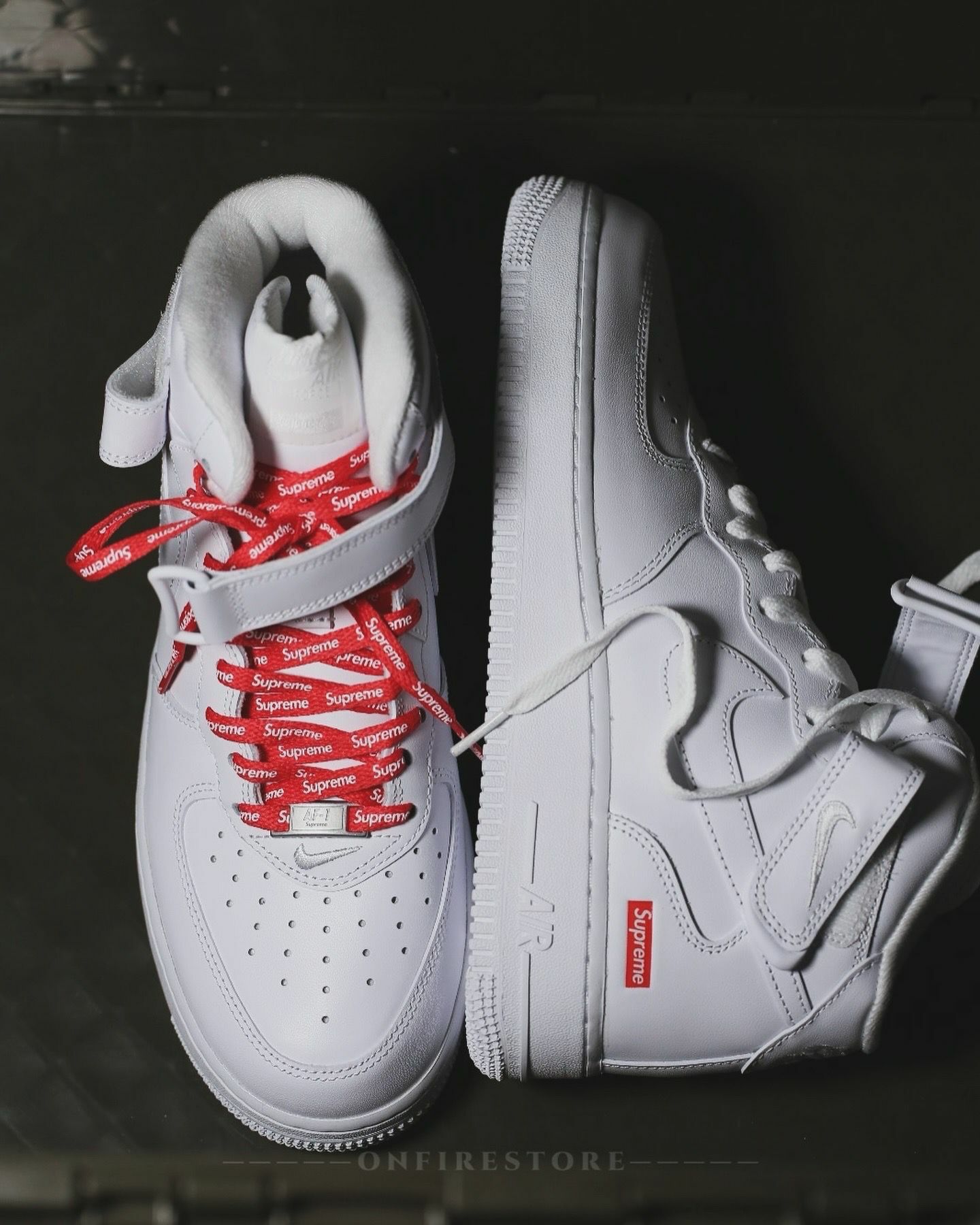 supreme af 1 white