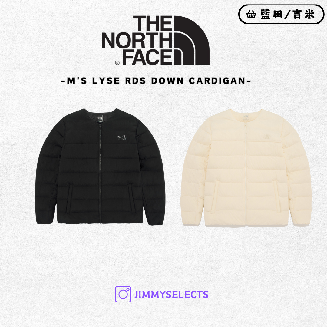 【代購】 THE NORTH FACE 北臉 LYSE RDS 開襟 羽絨 外套 NJ1DQ15