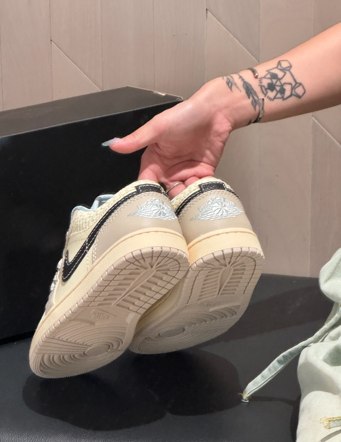 Nike Air Jordan 1 Low 椰奶色編織 奶白色 編織 HQ3440-101/預購