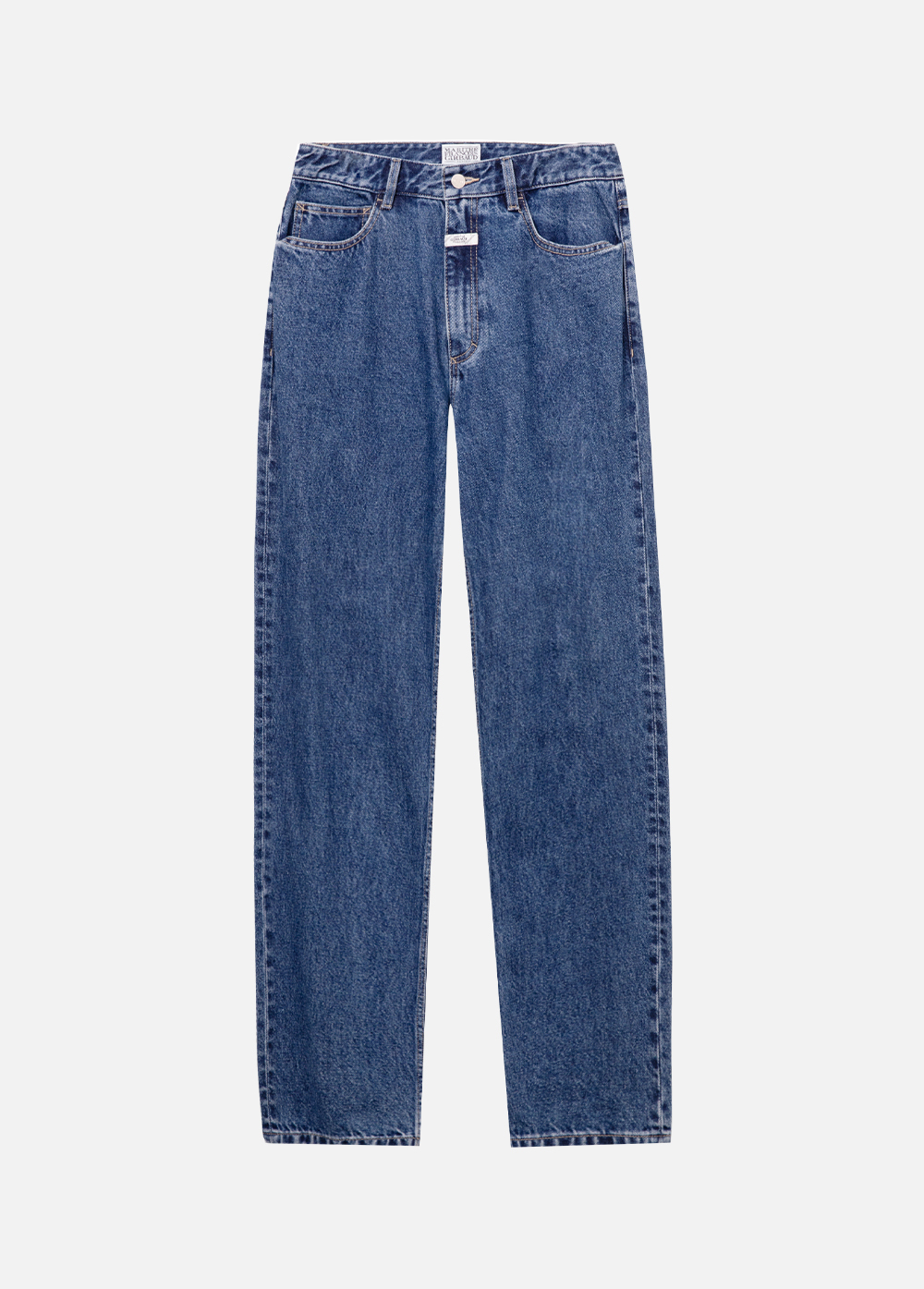 Pantalon Slim En Velours Marine Marithé François Girbaud Taille 36 (26") - Neuf Avec étiquettes
