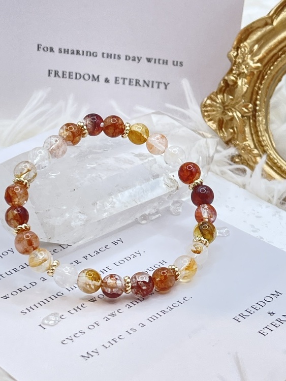 C002-人比花膠手鍊6mm【預購】