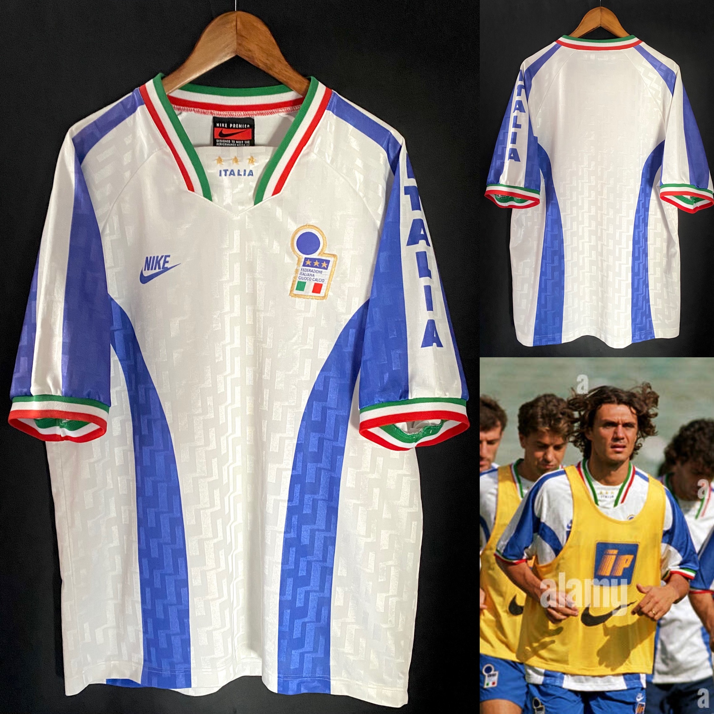 Italy 1996-1997 Nike Training Shirt