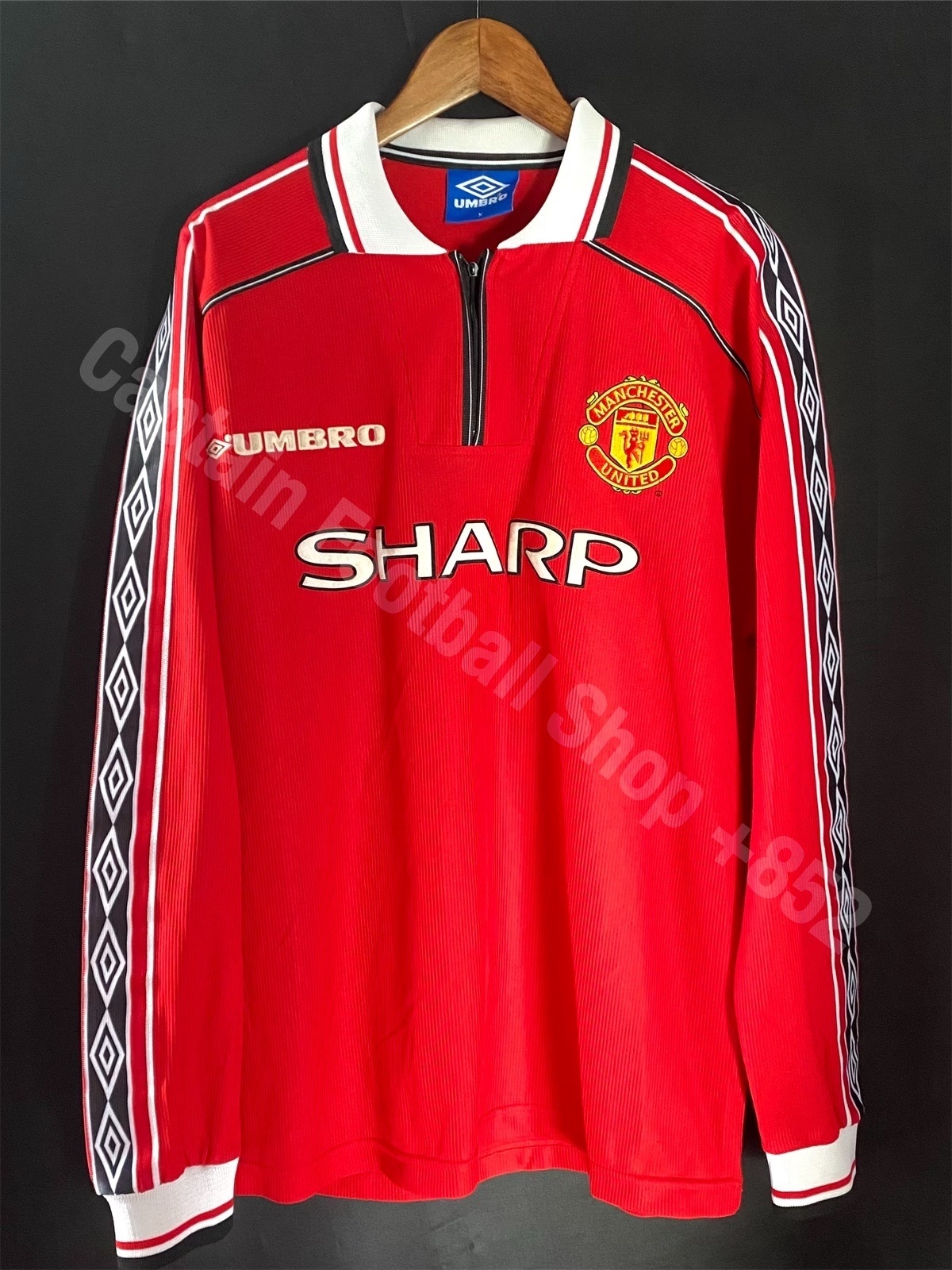 曼聯 1998-1999 Umbro 主場長袖球衣