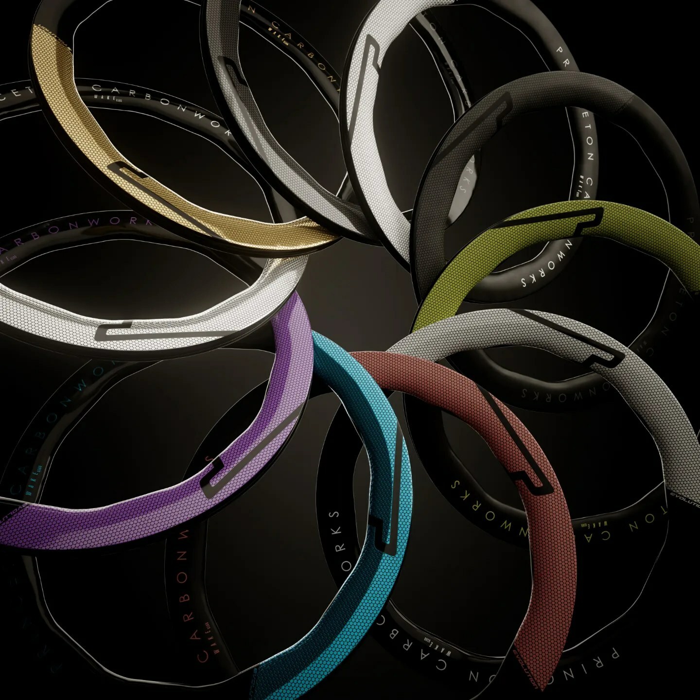 【PRINCETON】WAKE 6560 Evo 碳纖維輪組 / 多款顏色（官網私訊享優惠）