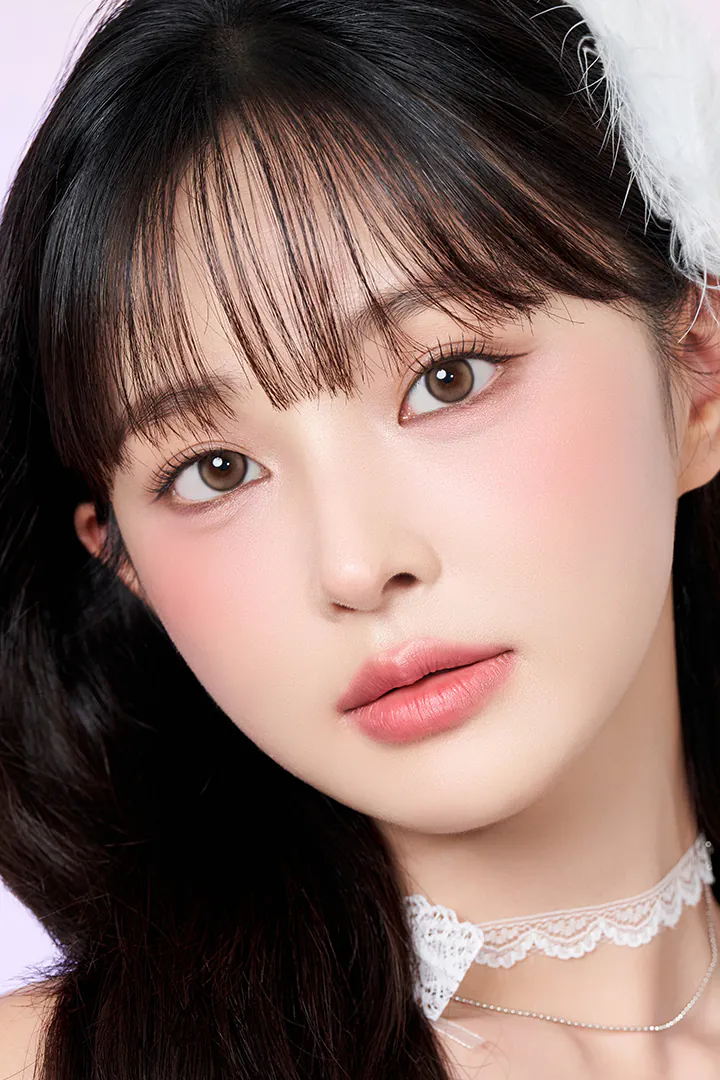 [月拋] Ann365 Ruddy Series 1 Month Ash Beige｜彩妝隱形眼鏡｜每盒2片