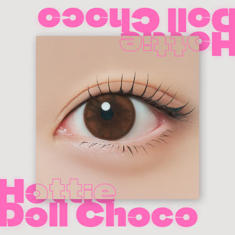 [日拋] Qrsessed 1 Day Hottie Series Doll Choco｜日拋彩妝隱形眼鏡｜每盒10片