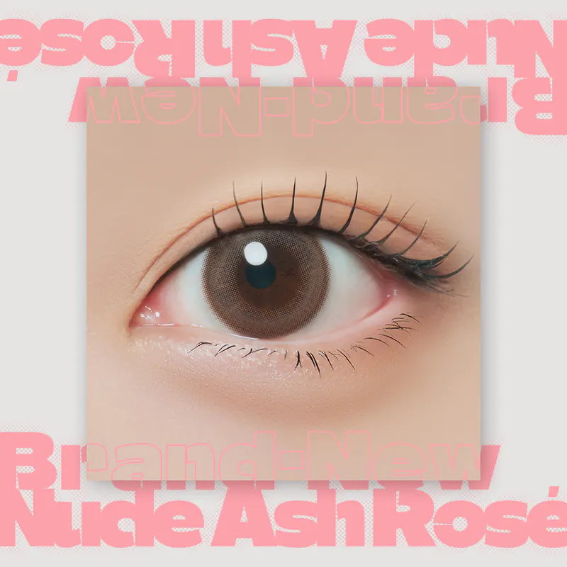 [日拋] Qrsessed 1 Day Brand-New  Series Nude Ash Rosé｜日拋彩妝隱形眼鏡｜每盒10片