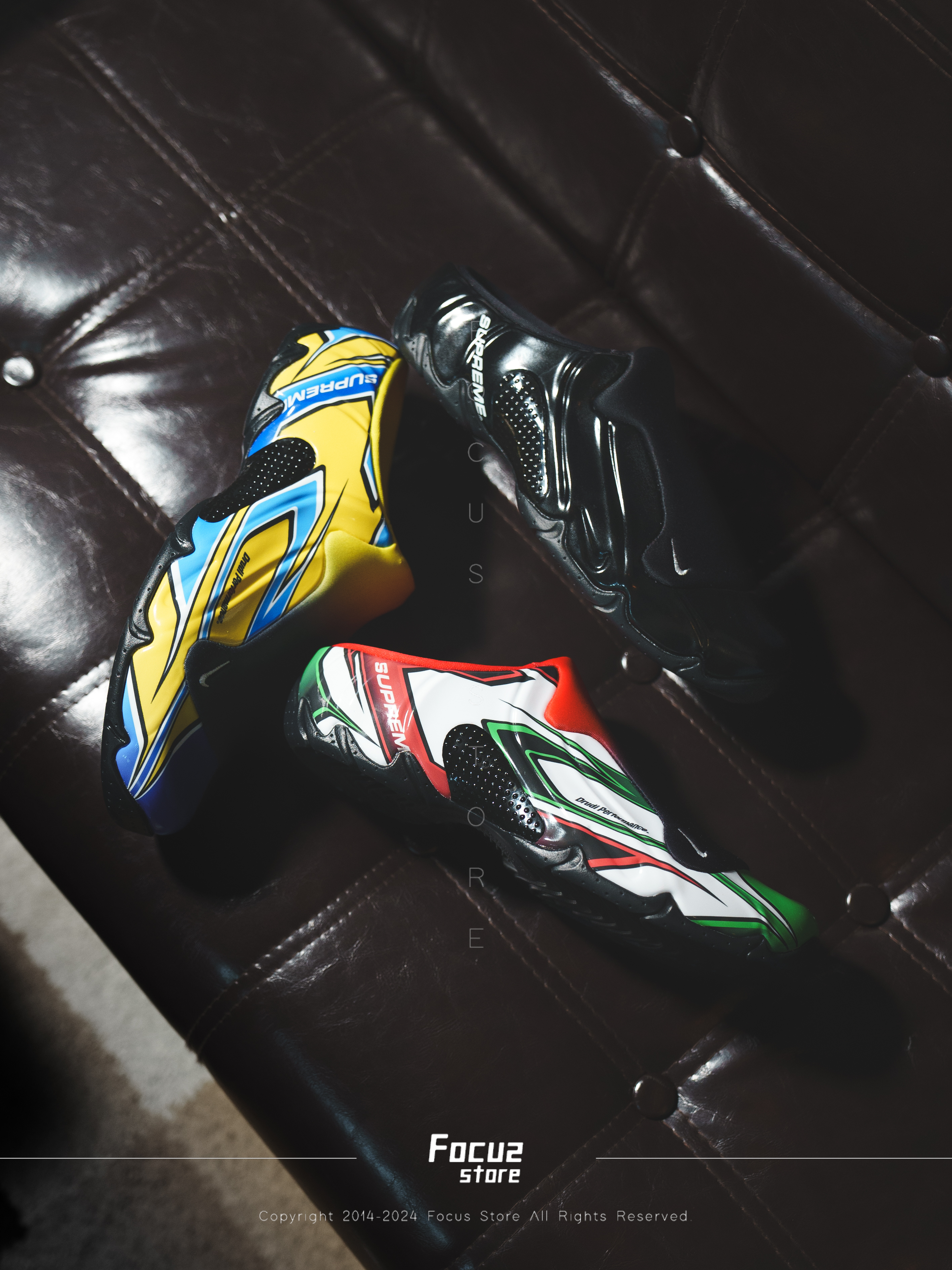 【Focus Store】預購 Supreme x Nike Clogposite "Opti Yellow Blue" 黃藍 FN0289-700