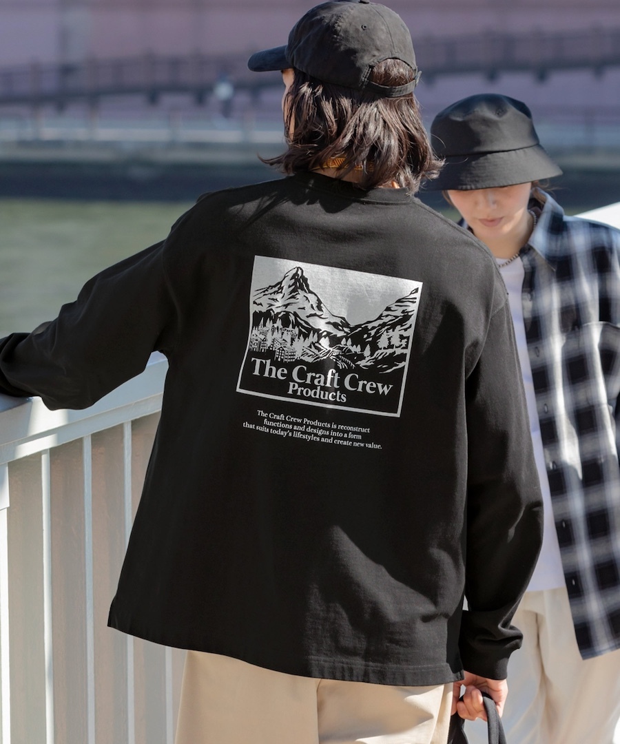 ｜🇯🇵早鳥優惠｜TCCP 山脈標語 L/S 薄長TEE