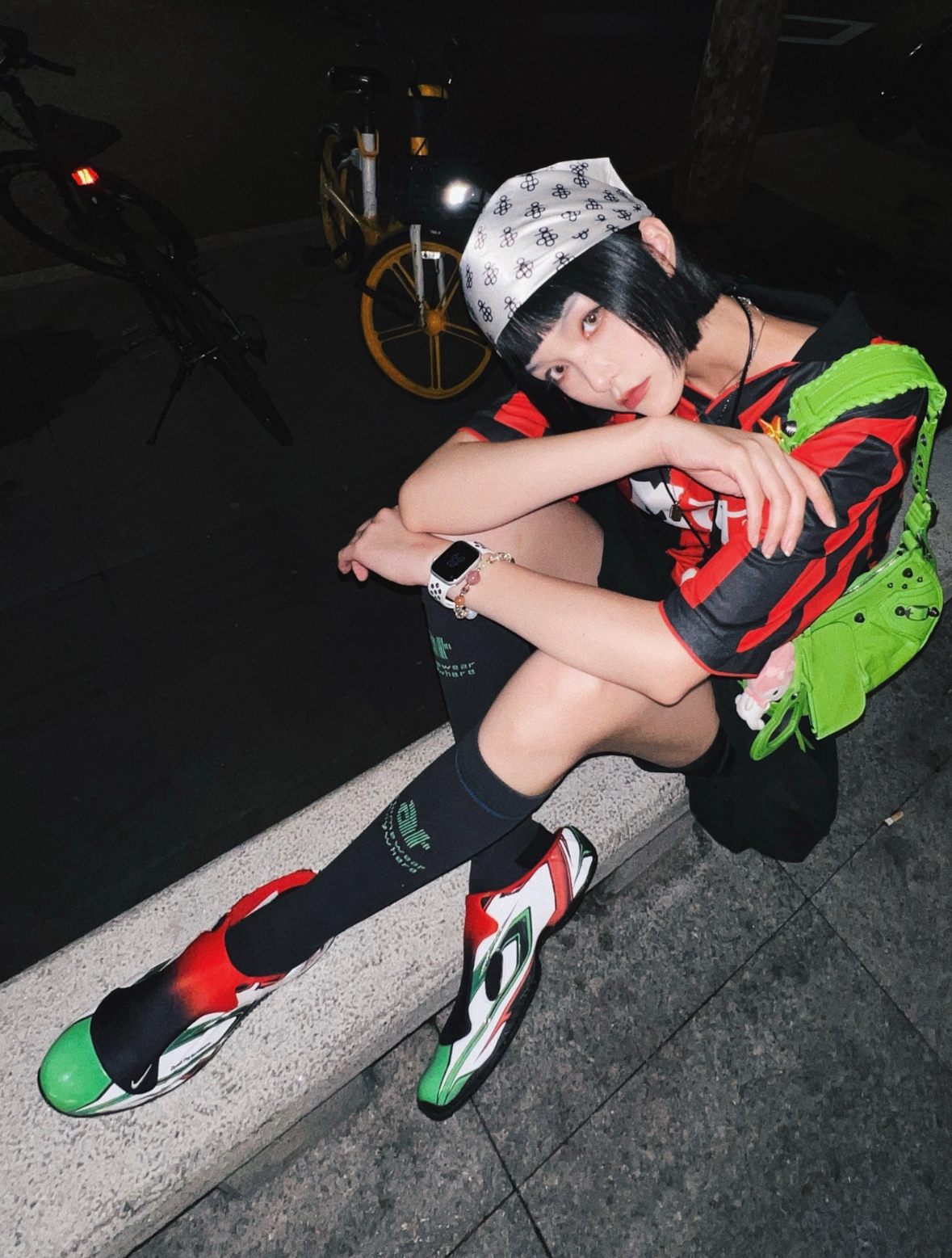 【APAIR】預購 Supreme x Nike Clogposite "White Gym Red Green" 白紅綠 FN0289-100