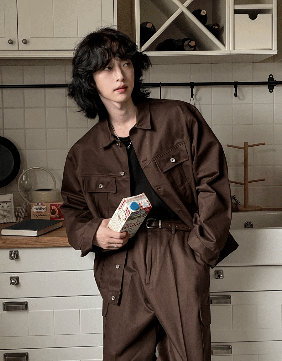 兩口袋夾克外套