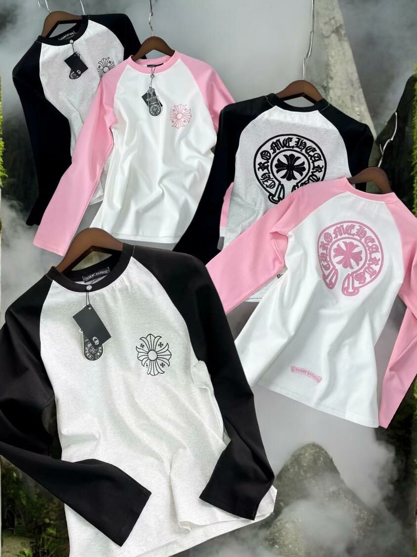 Chrome Hearts 克羅心 插肩長袖Tee
