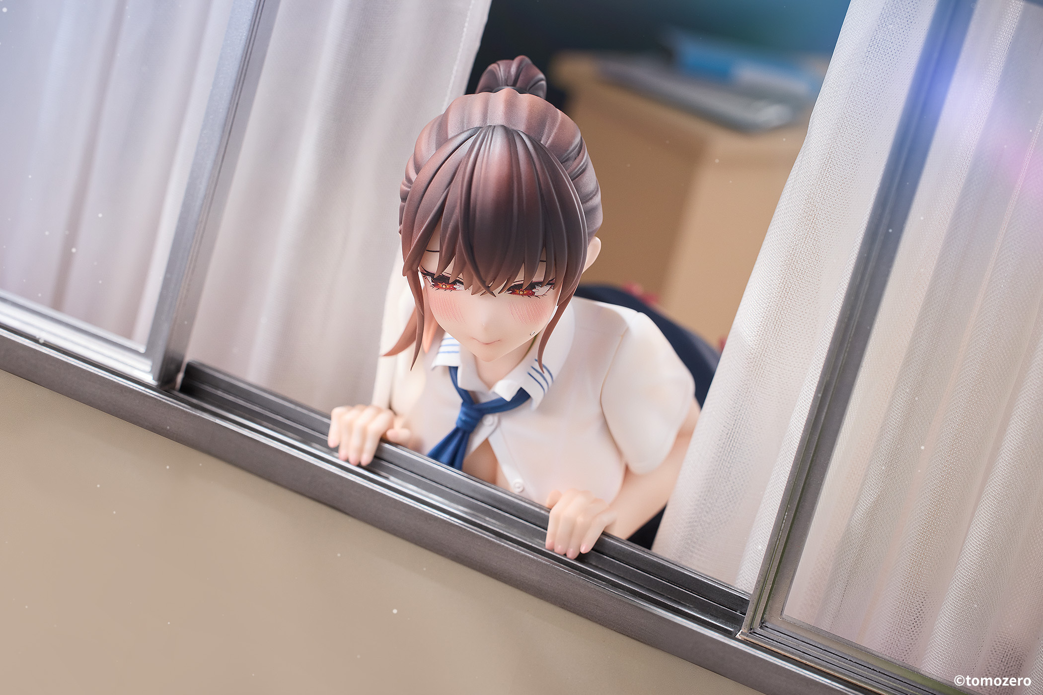 「R18.Japan」「預購」Vivify トモゼロ 原畫 忍住不出聲的乖孩子 小笠原里子 1/6 一般版  (只限成年人購買)