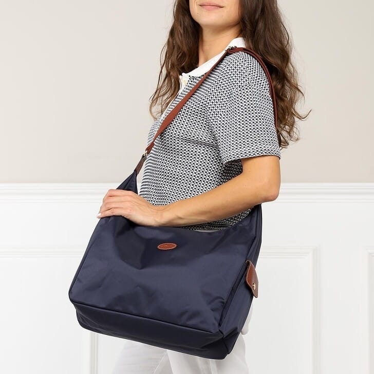 Longchamp經典歐洲限定多用途Hobo袋