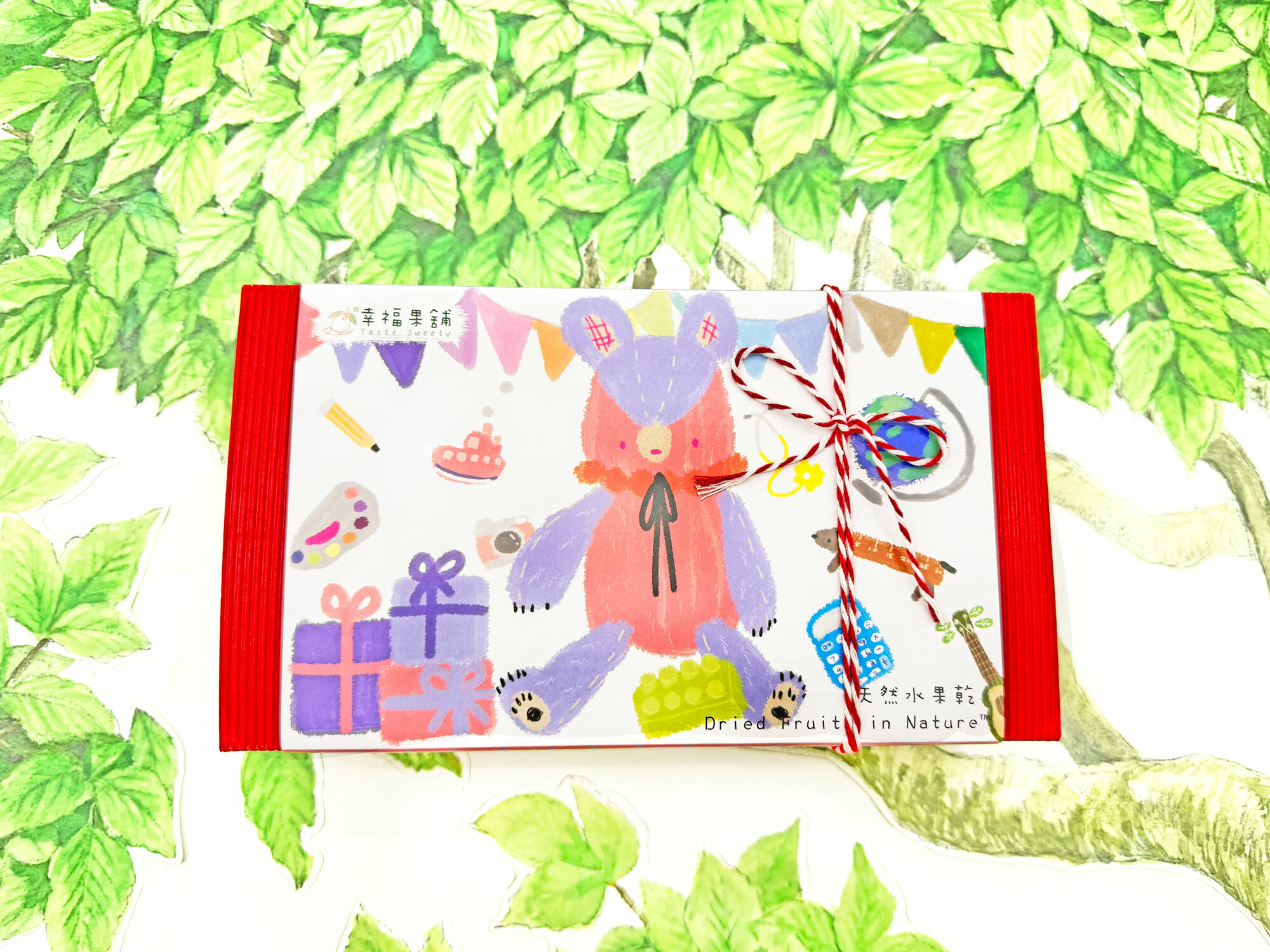 抓週熊水果乾小禮盒8入