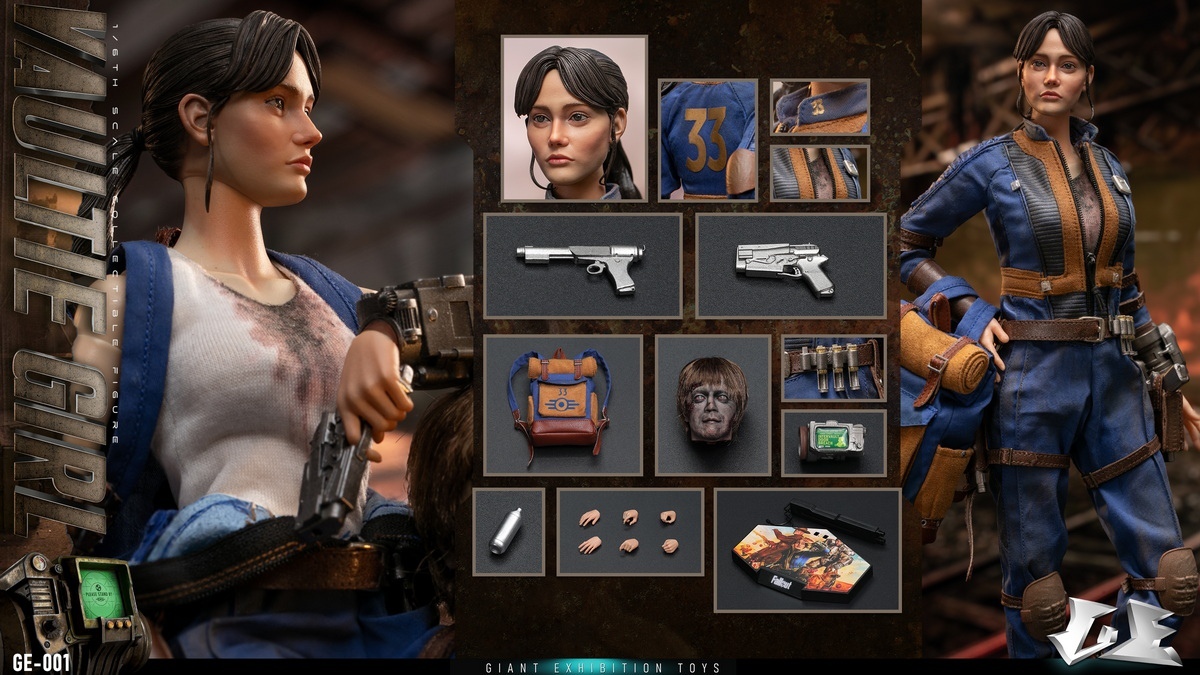 Giant exhibition toys- 1/6 Shelter Girl Action Figure (GE-001)