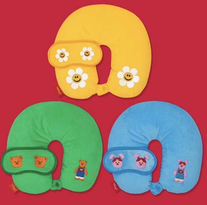 T8 WIGGLE  眼罩加頸枕套裝